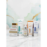 5-in-1 Gluta White Facial Brightening Kit – Glutathione Glow, Sunblock & Deep Hydration | Kilarca