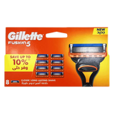 Gillette Fusion 5 Blade Cartridges (Pack of 8)