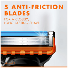 Gillette Fusion 5 Blade Cartridges (Pack of 8)