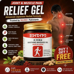 Japanese Massage Gel – Fast Pain Relief for Joints, Knees, Back & Muscles | Kilarca