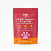 Meeoow Club Orange Body Wax Powder 100g – 10-Minute Painless Hair Removal | No Strips Needed | Kilarca