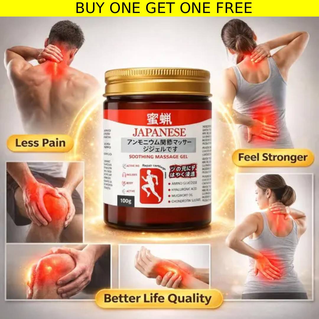 Japanese Massage Gel – Fast Pain Relief for Joints, Knees, Back & Muscles | Kilarca