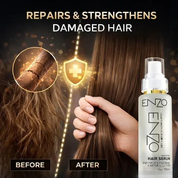 Enzo Keratin Hair Serum-Ultimate Frizz Control